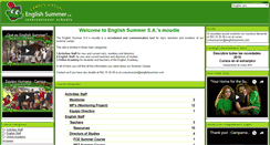Desktop Screenshot of moodle.englishsummer.com